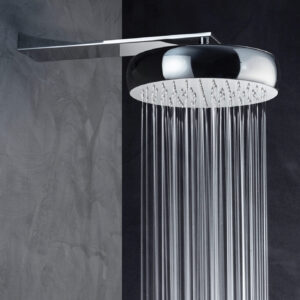 Round wall mounted shower head