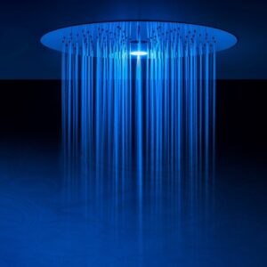 Chromotherapy LED light shower head