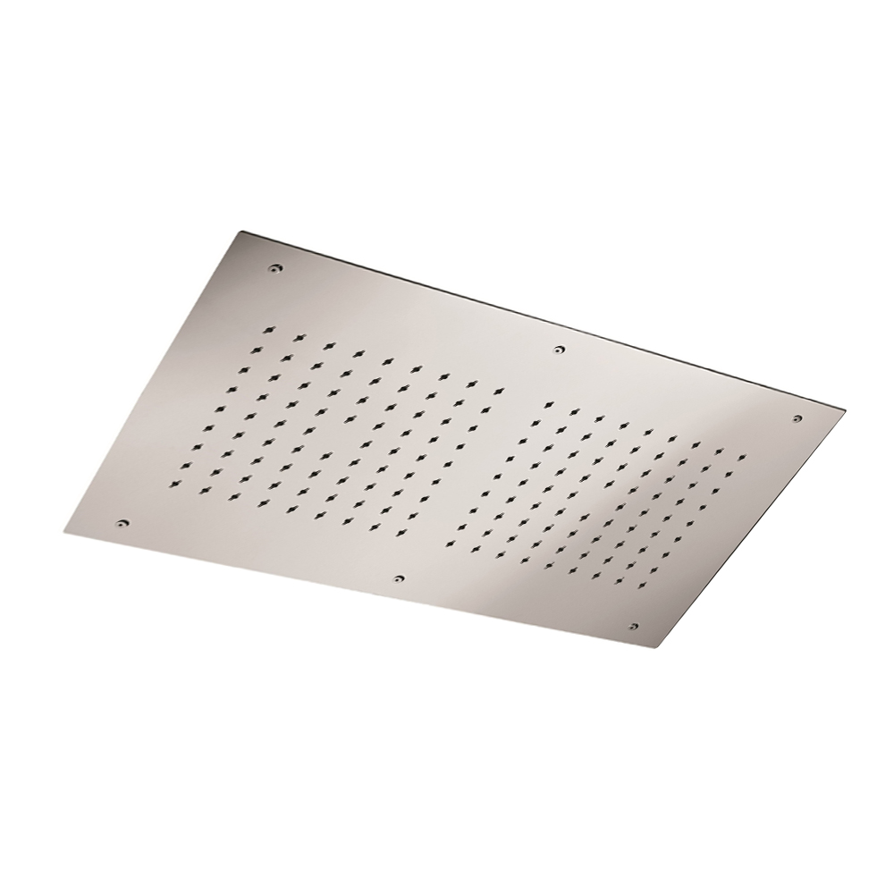 24x16" rain head w. 2 canopies