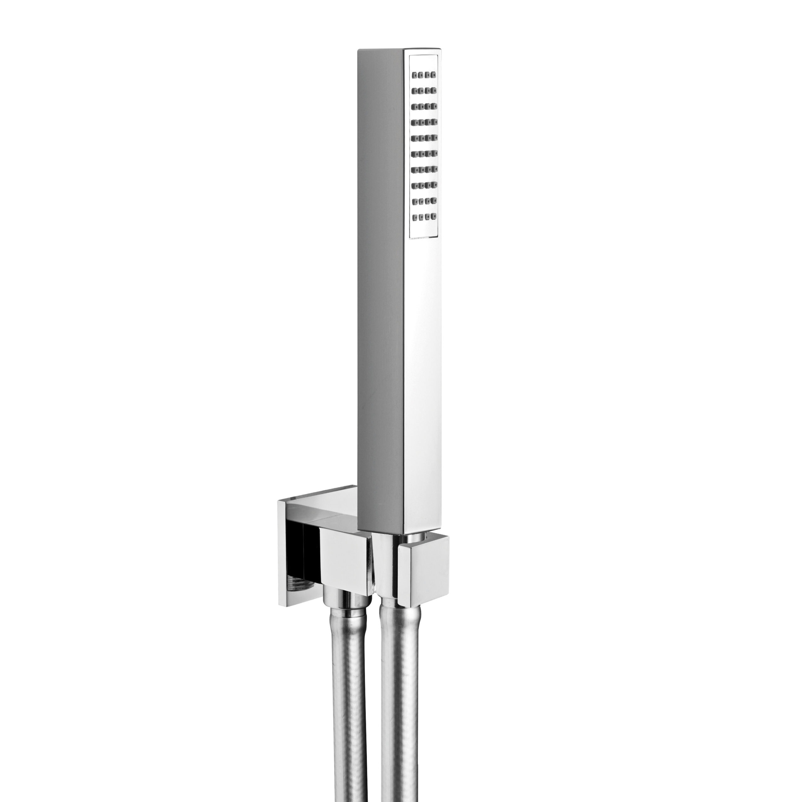 Wall outlet/hand shower cradle