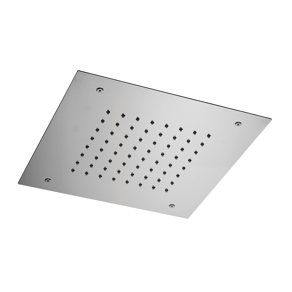 17" square rain shower head