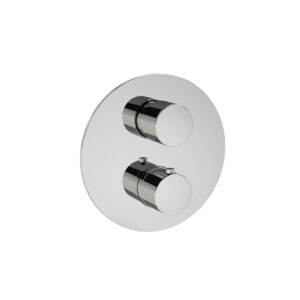 1/2 Thermostatic valve + 2 way diverter