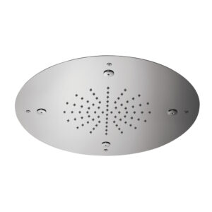 16-1/2" rain head w. mist jets
