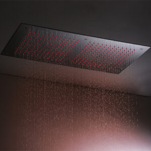 Chromotherapy LED light shower head