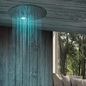 Chromotherapy LED light shower head