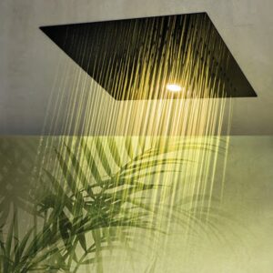 Chromotherapy LED light shower head