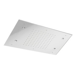 24x16″ rain head w mist jets
